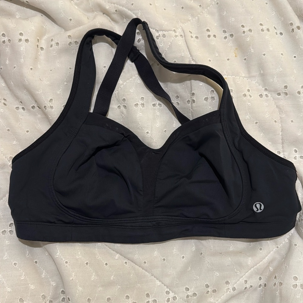 Black lululemon bra
